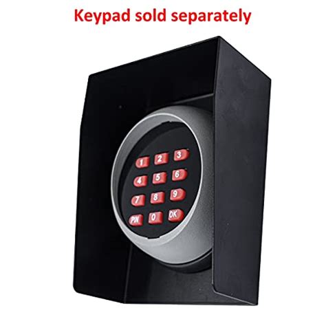 metal box for keypad gate opener|ALEKO Keypad Security Box, Metal Keypad Box for .